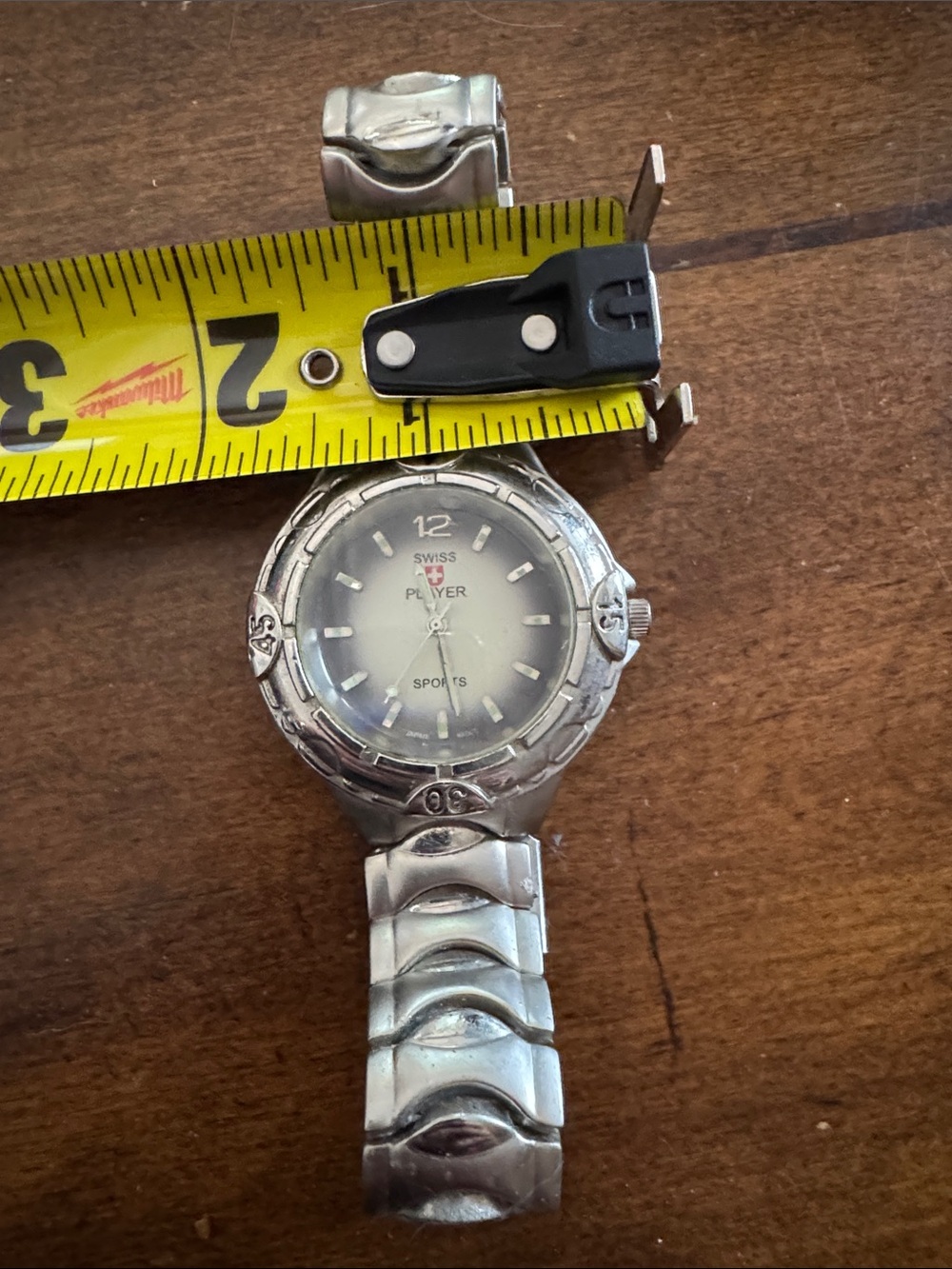 Silver Men's Sports Watch - Picture 5 of 5